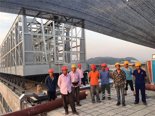 開式冷卻塔薄膜式填料類型(開式橫流冷卻塔)