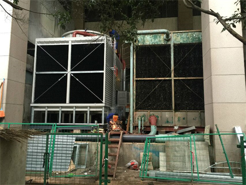 橫流冷卻塔薄膜式填料成型過程(橫流式冷卻塔結(jié)構(gòu))